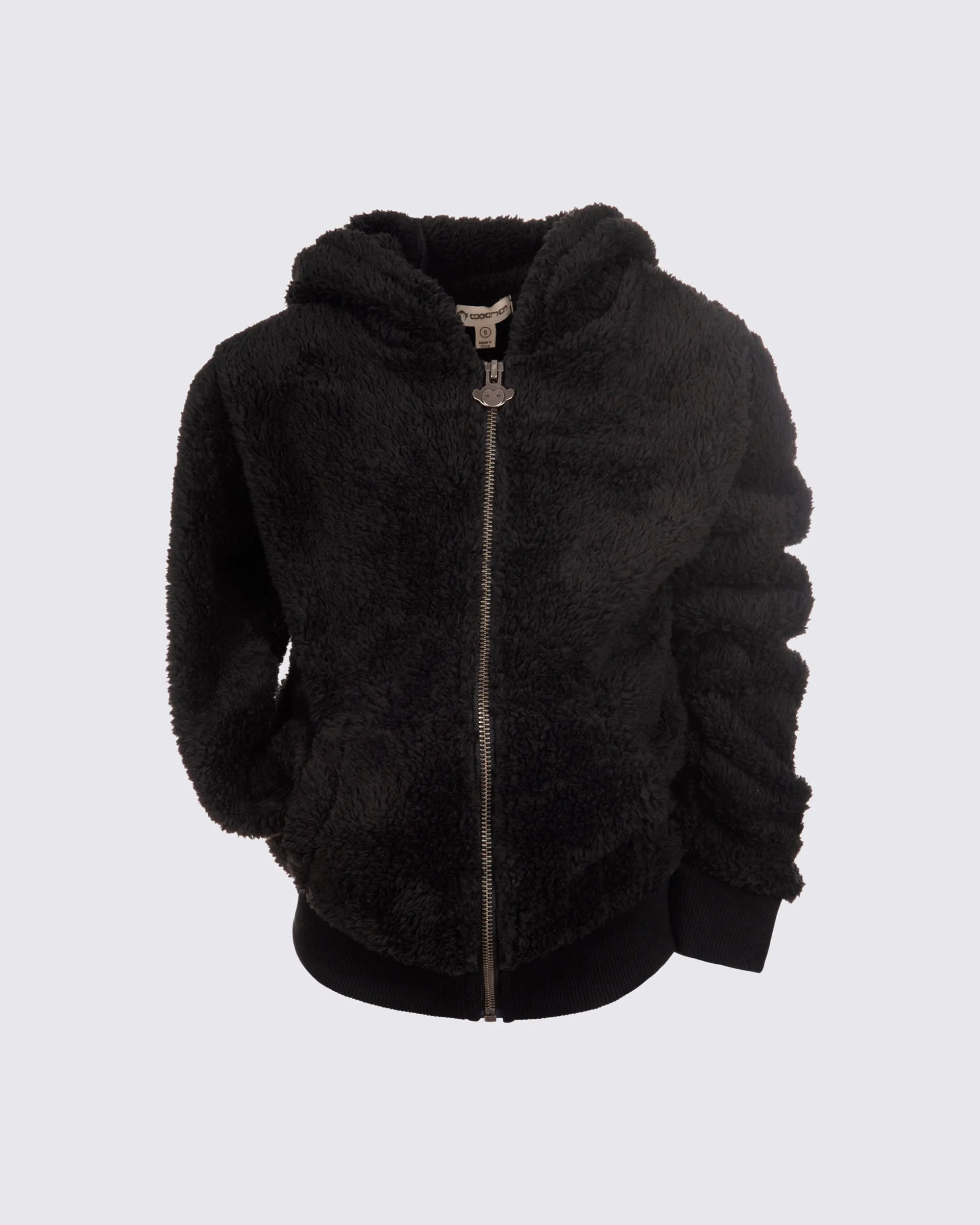 Fuzzy Hoodie - Black