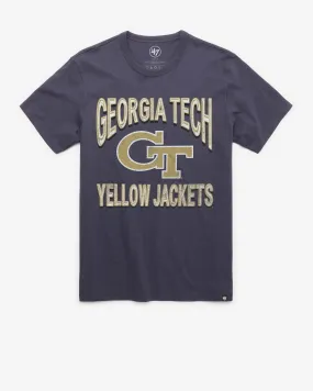 GEORGIA TECH YELLOW JACKETS FAN OUT '47 FRANKLIN TEE