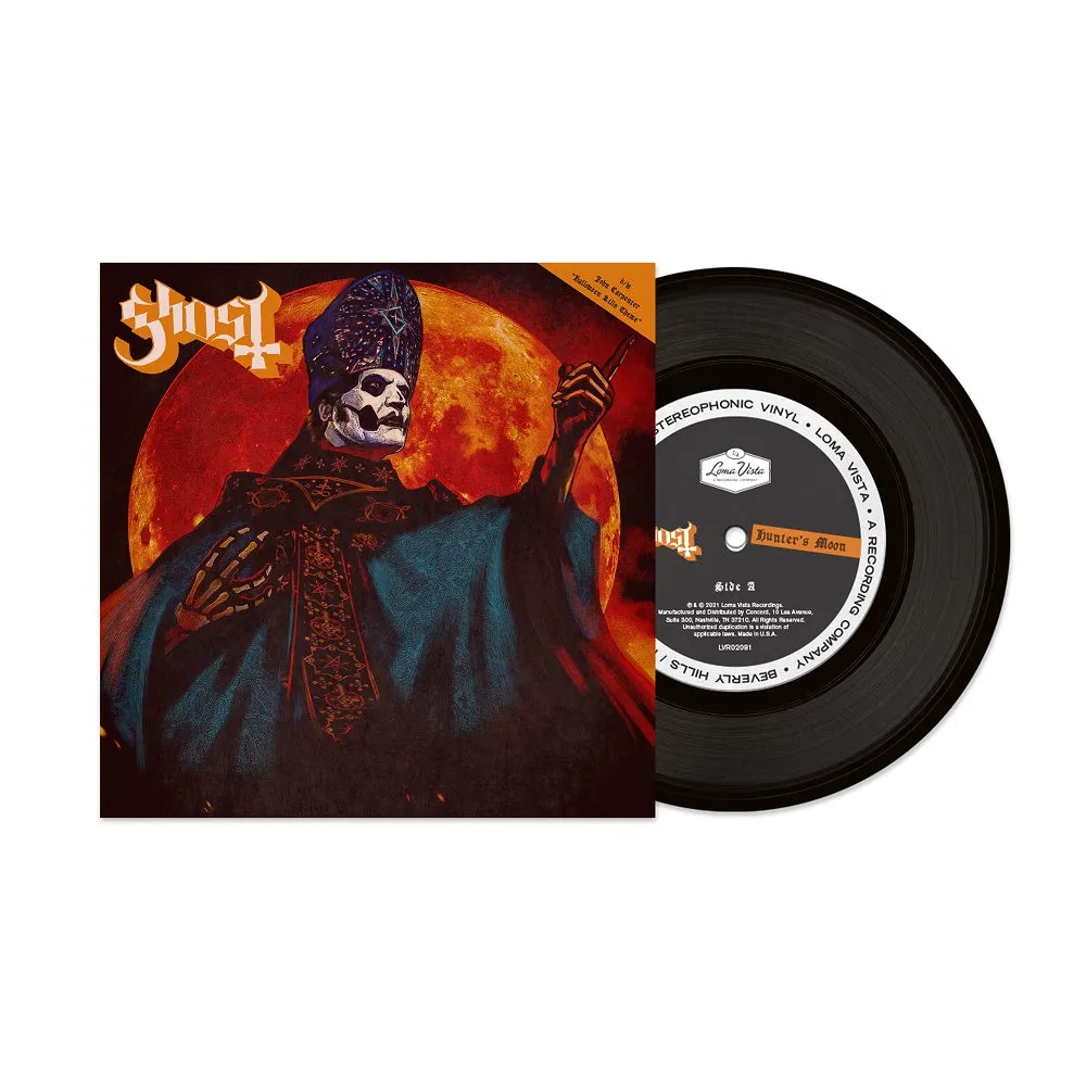 GHOST 'HUNTER'S MOON' 7 (Black Vinyl)