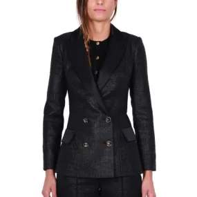 GIACCA BLAZER DOPPIOPETTO, NERO