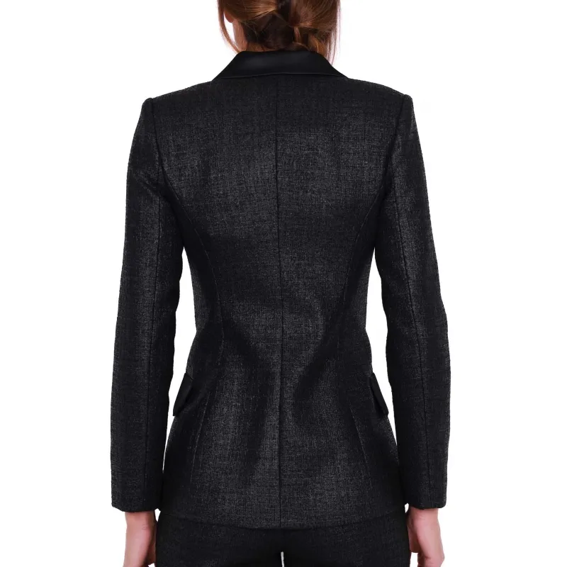 GIACCA BLAZER DOPPIOPETTO, NERO