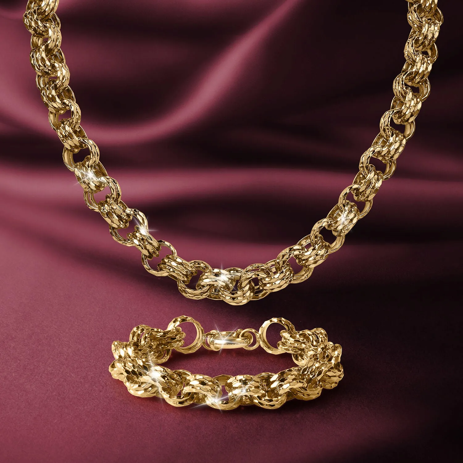 Golden Cirque Necklace