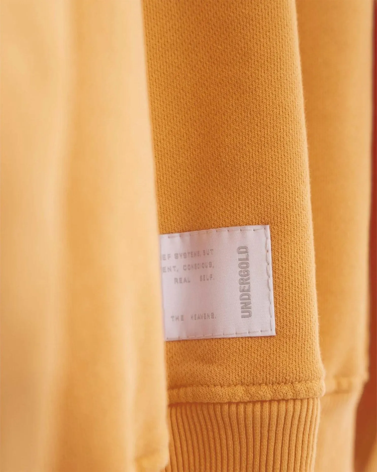 Golden Hills III Basic Hoodie - Orange