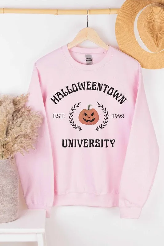 HALLOWEEN TOWN UNIVERSITY SWEATSHIRT PLUS SIZE