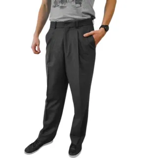 HAN KJØBENHAVN Pantalon de costume plissé pour homme Gris M-130903