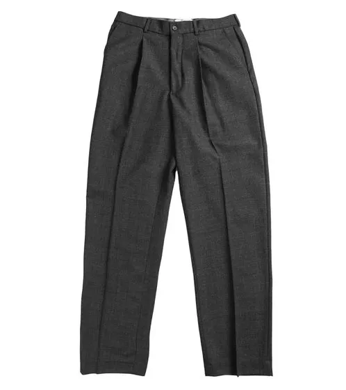 HAN KJØBENHAVN Pantalon de costume plissé pour homme Gris M-130903