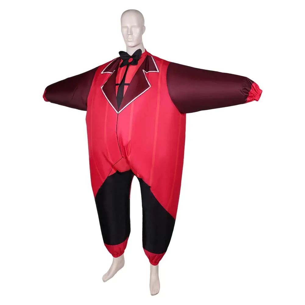 Hazbin Hotel Alastor Adult Men Women Blowup Fancy Party Dress Halloween Carnival Party Suit Inflatable Costume Inflatable suits