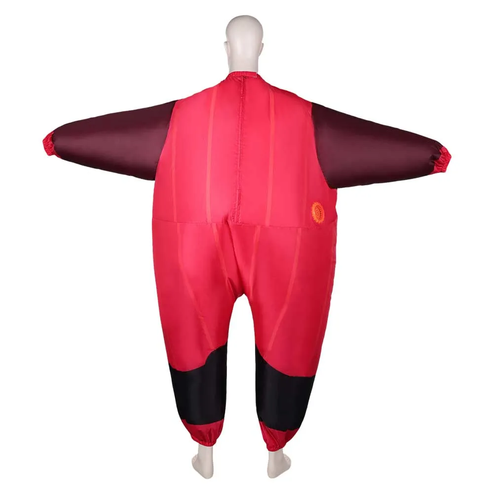 Hazbin Hotel Alastor Adult Men Women Blowup Fancy Party Dress Halloween Carnival Party Suit Inflatable Costume Inflatable suits