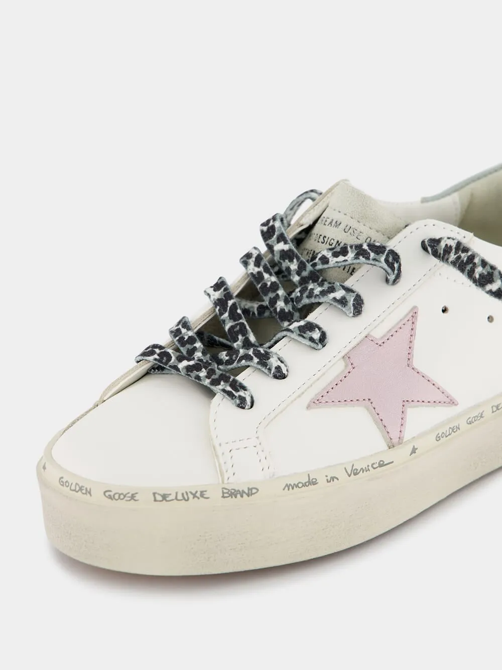 Hi Star Leather and Nappa Sneakers