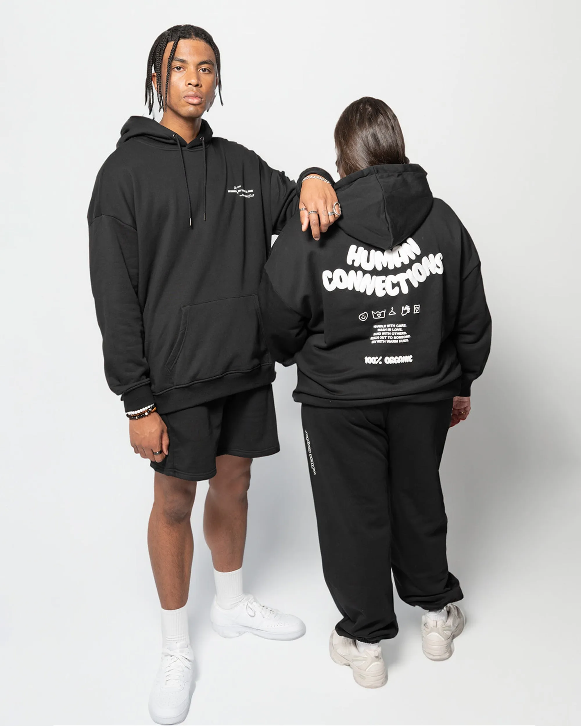 Human Connection Hoodie - Black