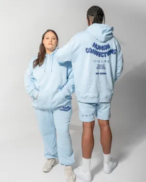 Human Connection Hoodie - Blue Mist