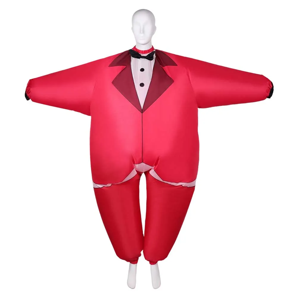 Inflatable suits Hazbin Hotel Charlie Morningstar Adult Men Women Blowup Fancy Party Dress Halloween Carnival Party Suit Inflata