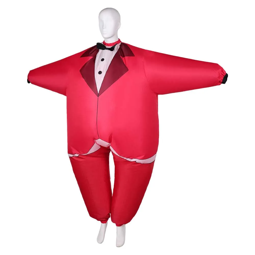 Inflatable suits Hazbin Hotel Charlie Morningstar Adult Men Women Blowup Fancy Party Dress Halloween Carnival Party Suit Inflata