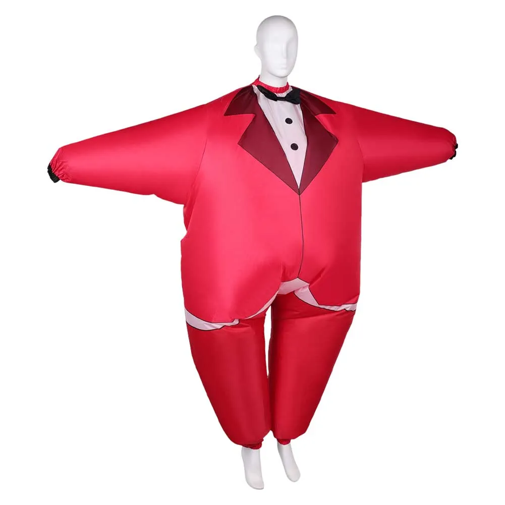 Inflatable suits Hazbin Hotel Charlie Morningstar Adult Men Women Blowup Fancy Party Dress Halloween Carnival Party Suit Inflata