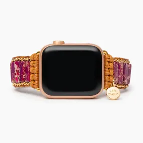 Intense Imperial Jasper Apple Watch Strap