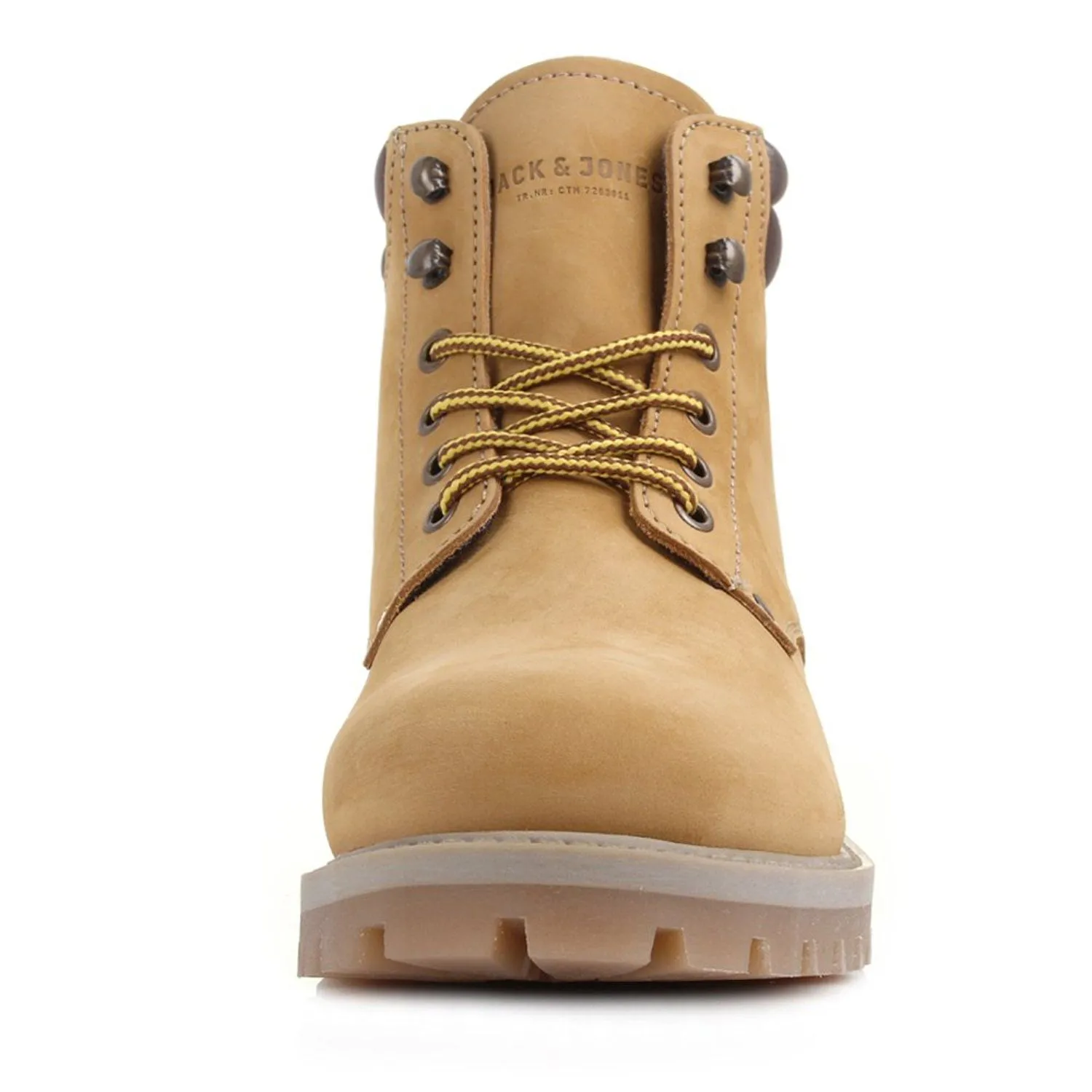 Jack & Jones Nubuck Stoke Leather Boots Honey