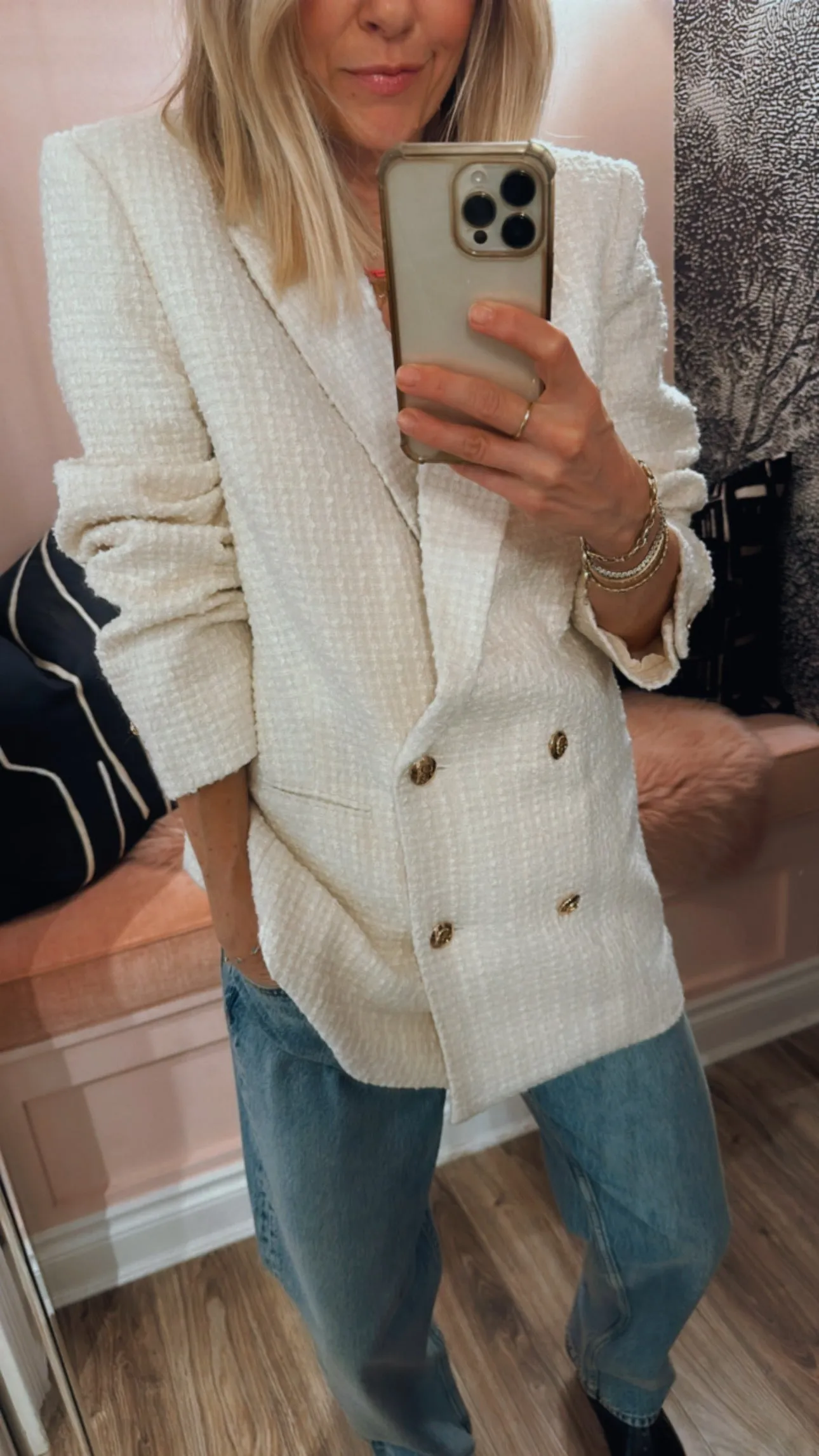 'Jasmine' Double Breasted Blazer