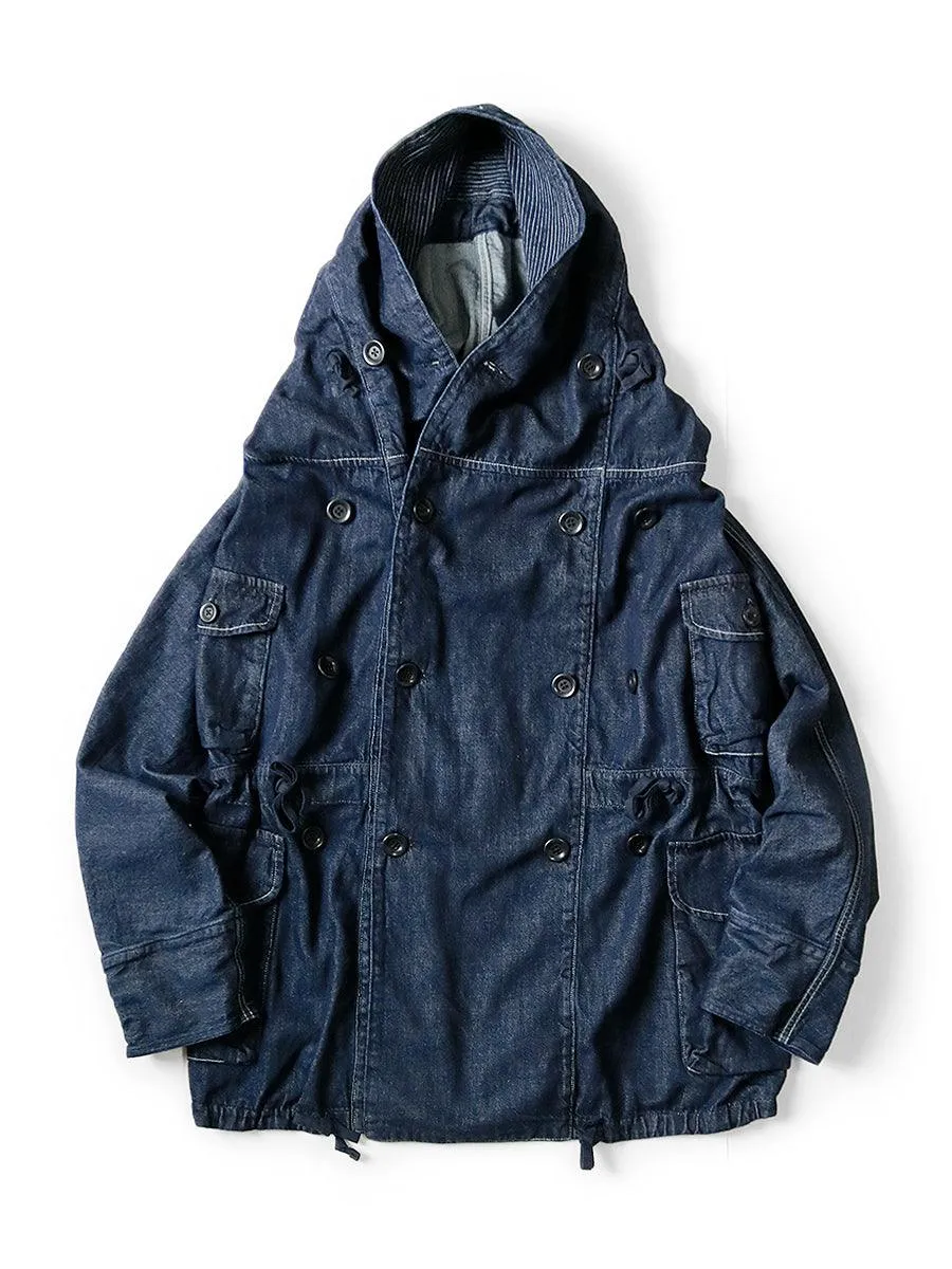 Kapital 10oz denim ring coat jacket