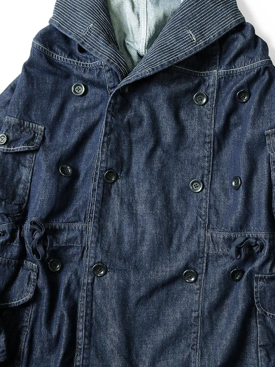 Kapital 10oz denim ring coat jacket