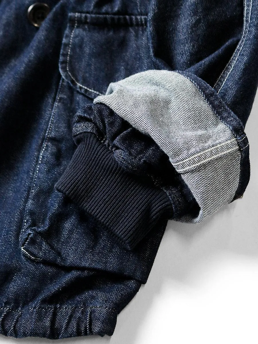 Kapital 10oz denim ring coat jacket