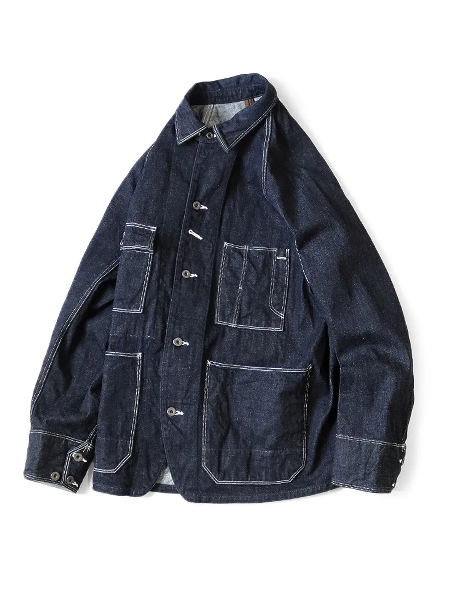 Kapital 12oz denim CACTUS coverall Jacket