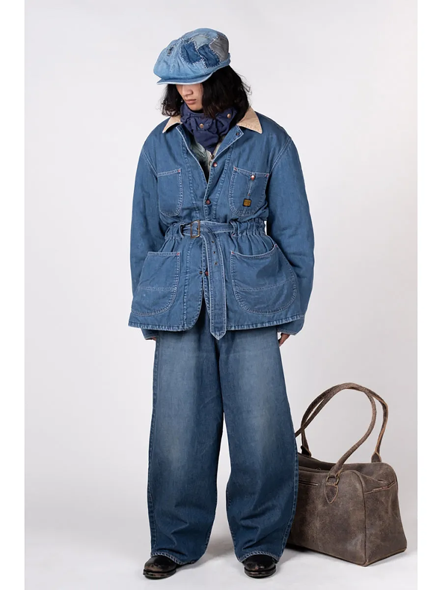 Kapital 8oz denim propeller coverall Jacket