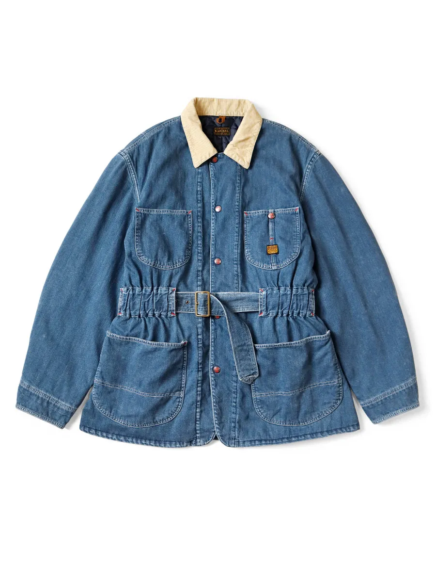 Kapital 8oz denim propeller coverall Jacket