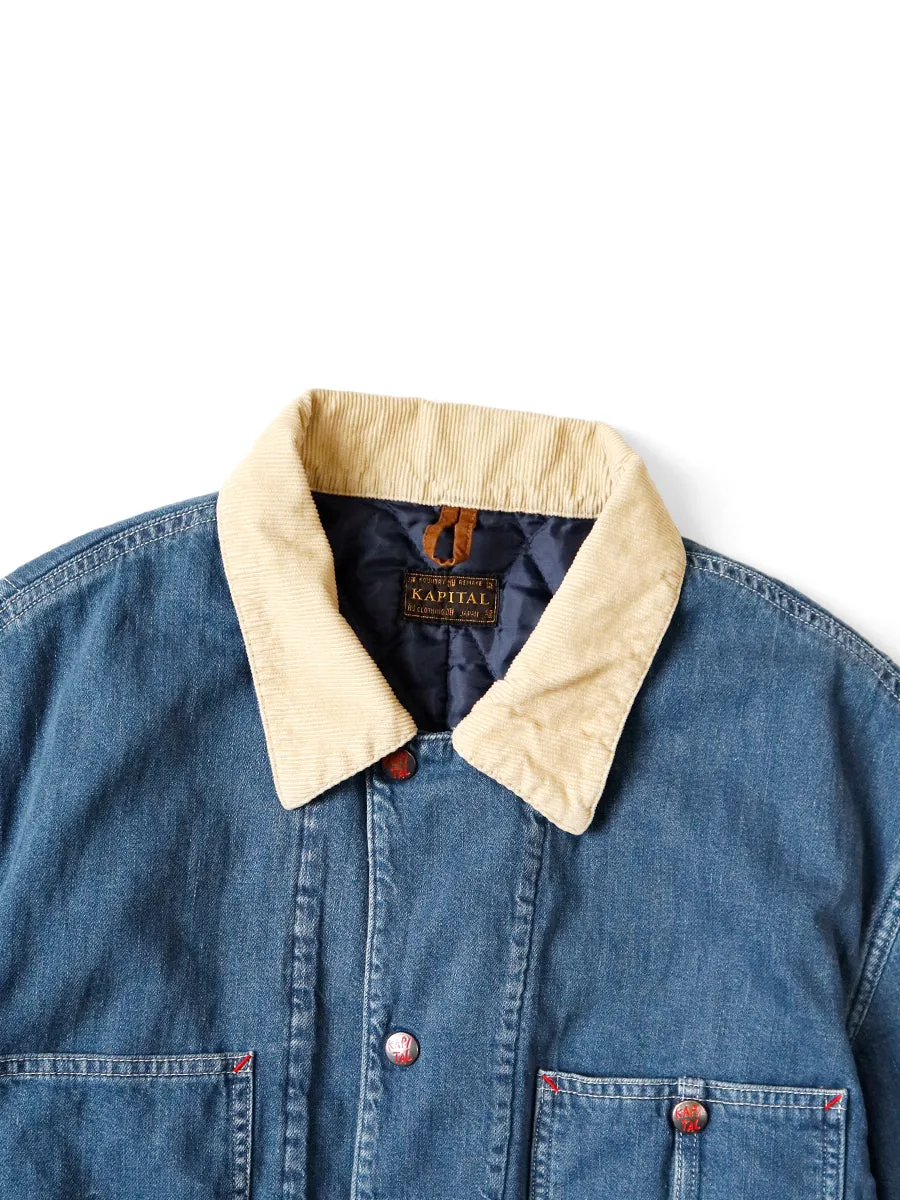 Kapital 8oz denim propeller coverall Jacket