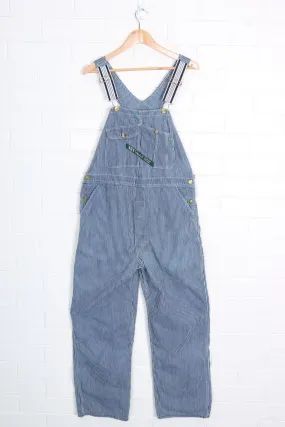 KEY IMPERIAL Navy & White Long Overalls (L)