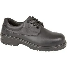 Ladies Metal Free Gibson Safety Work Shoes Black