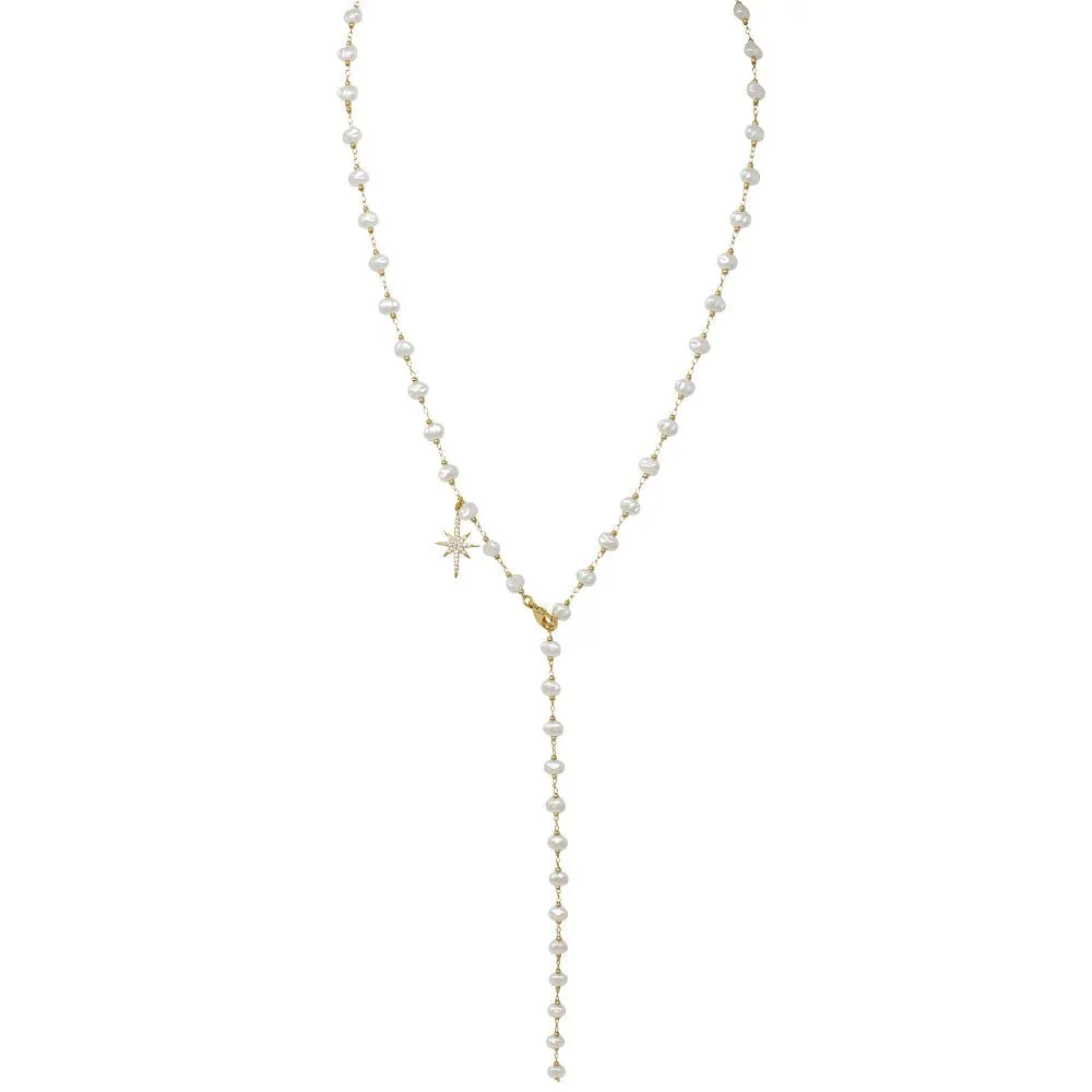 Lariat Catalina Necklace With Star Charm