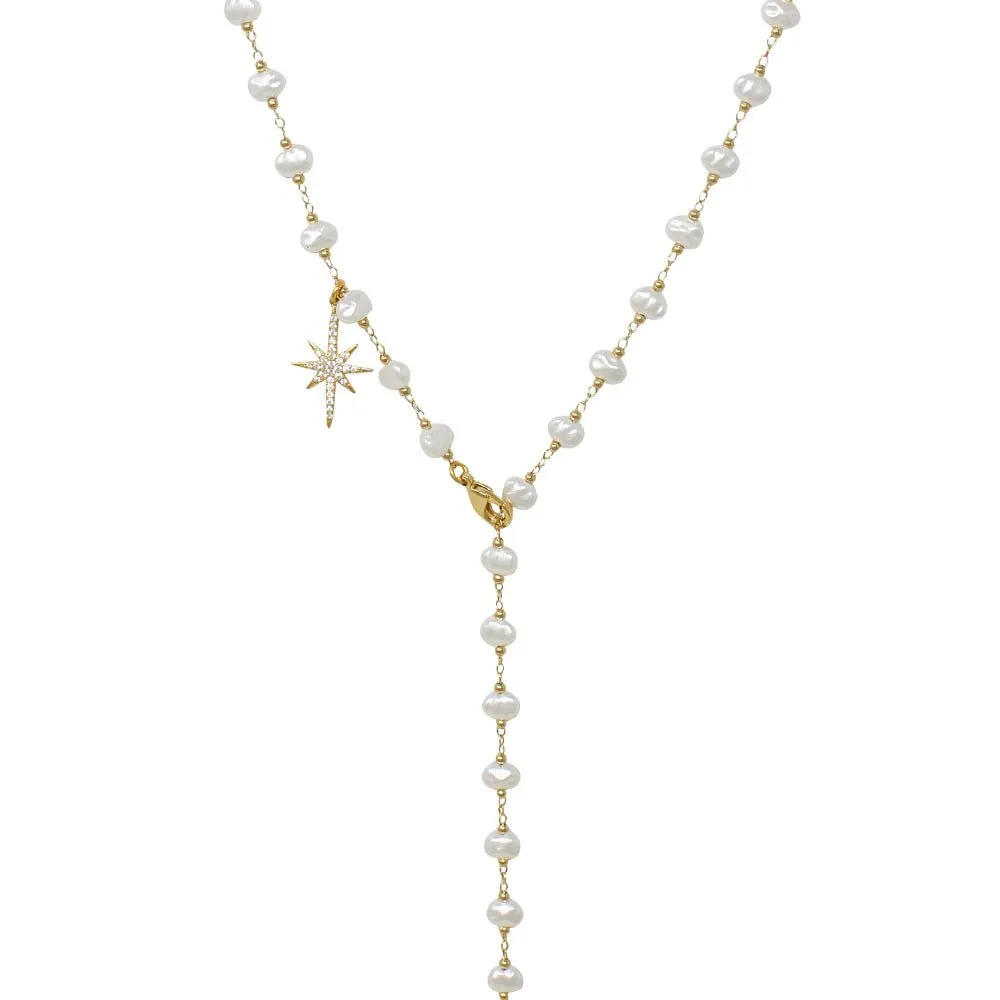 Lariat Catalina Necklace With Star Charm