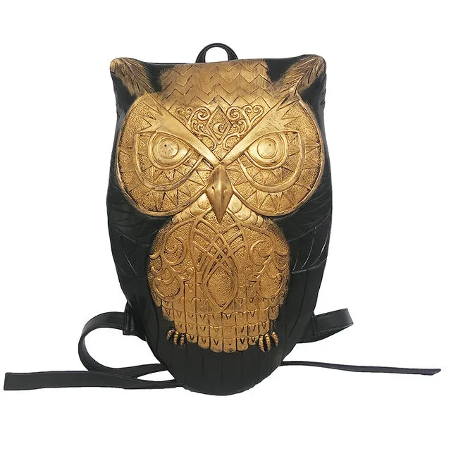 LEGENDARY OWL LEATHER BACKPACK