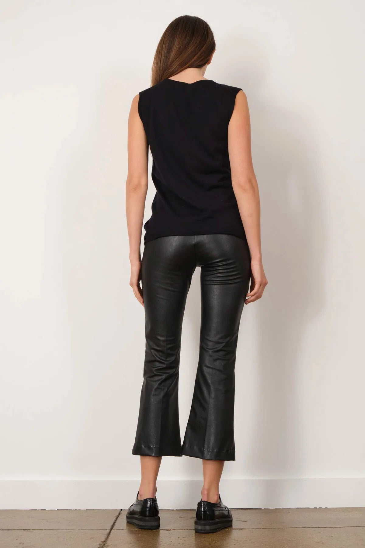 LEO PLEATHER PANT