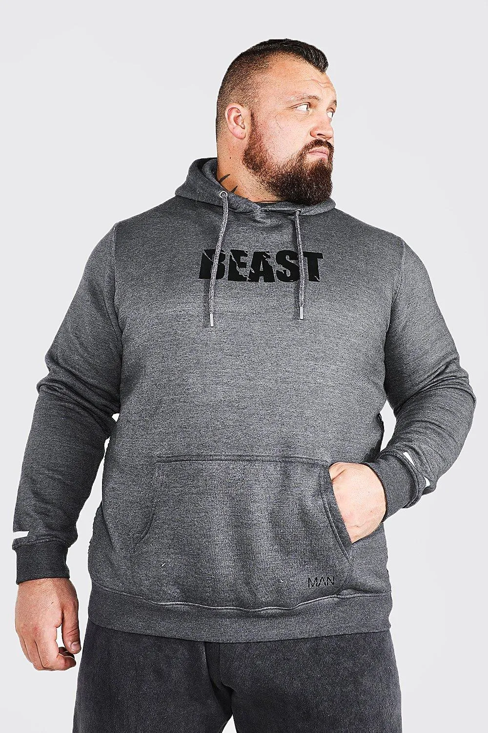 Man Active X Beast Gym Hoodie