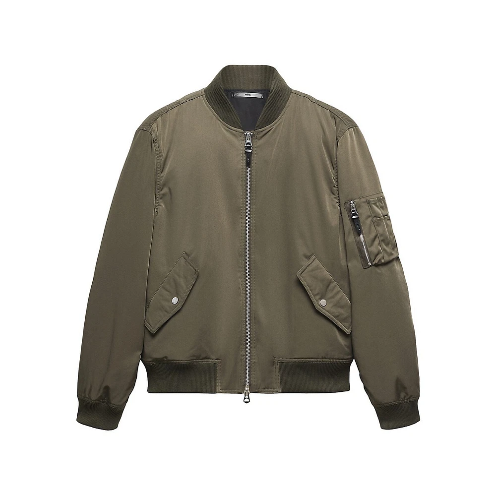 Mango York Bomber Jacket