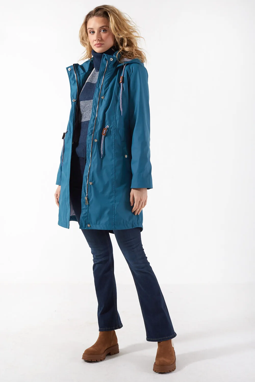 Marc Angelo Longline Raincoat