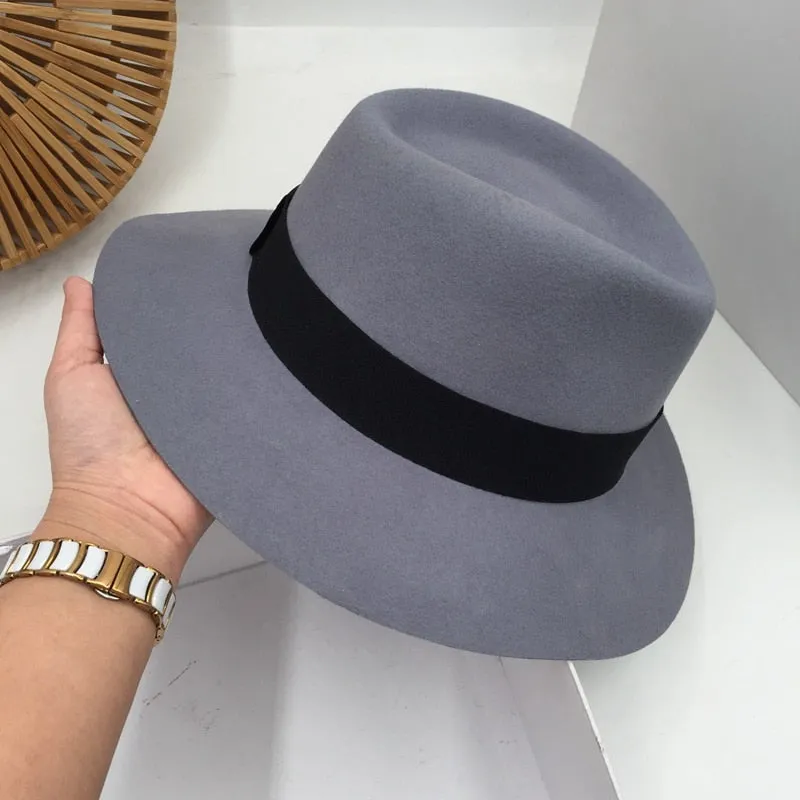 Men and Women Casual Fashion Europe Wool Abnormity Fedoras Hats