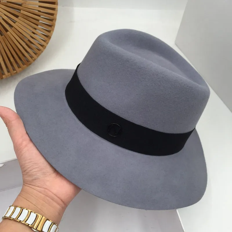 Men and Women Casual Fashion Europe Wool Abnormity Fedoras Hats