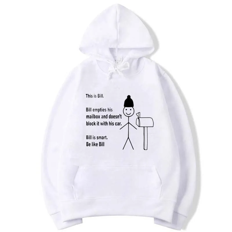 Men's Fashion Casual Funny Statement Printed O-Neck Cotton Hoodies