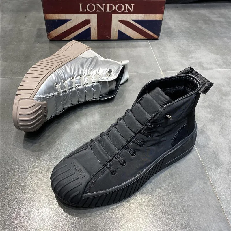 Men's Hip Hop Fashion Cross-tied Breathable Tennis Casual Shoes