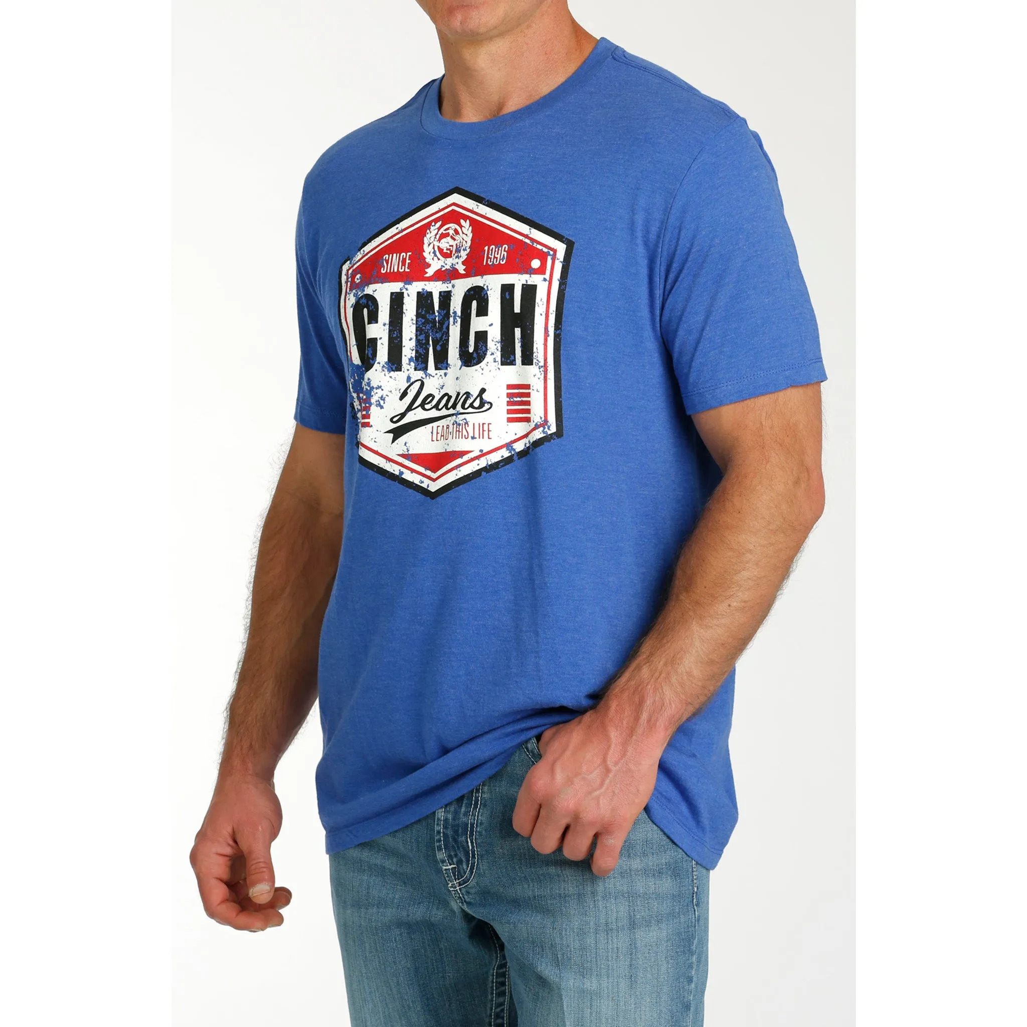 Men's Royal Blue Cinch Tee