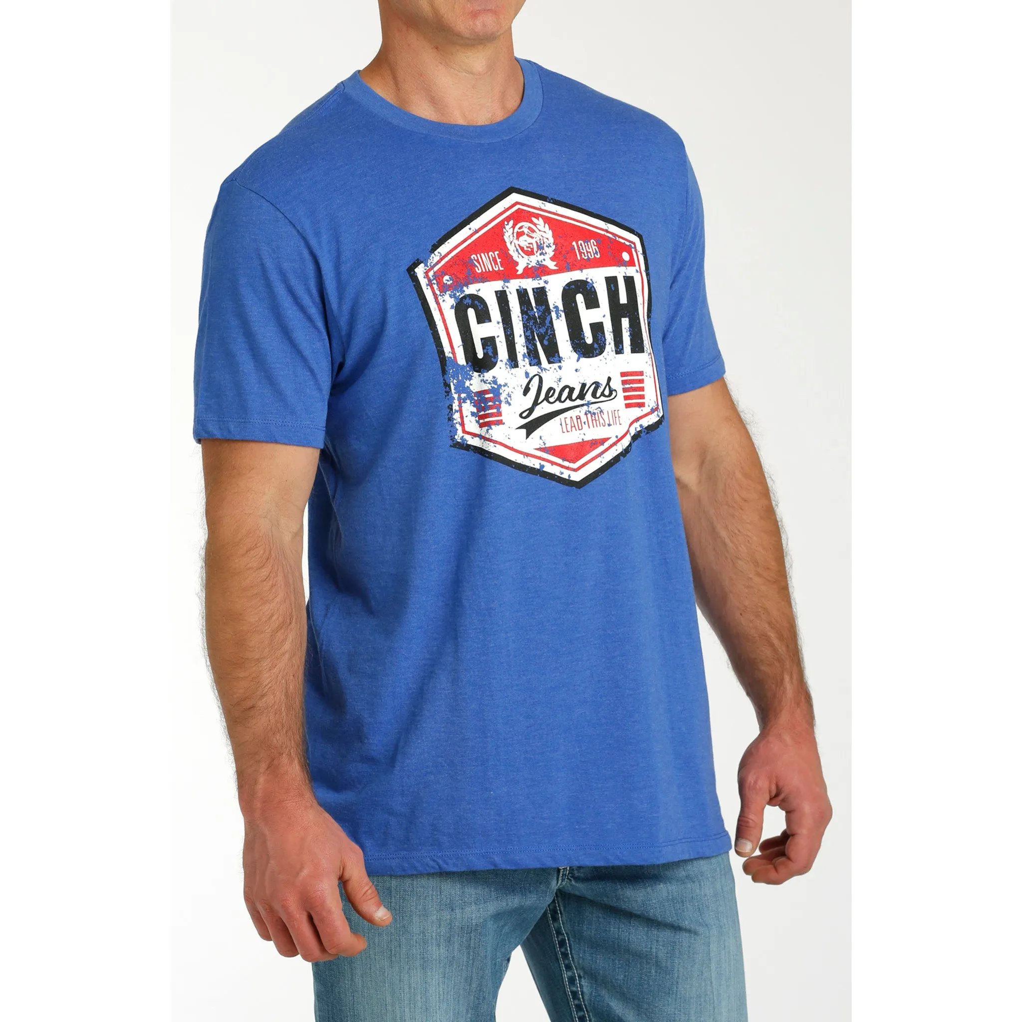 Men's Royal Blue Cinch Tee