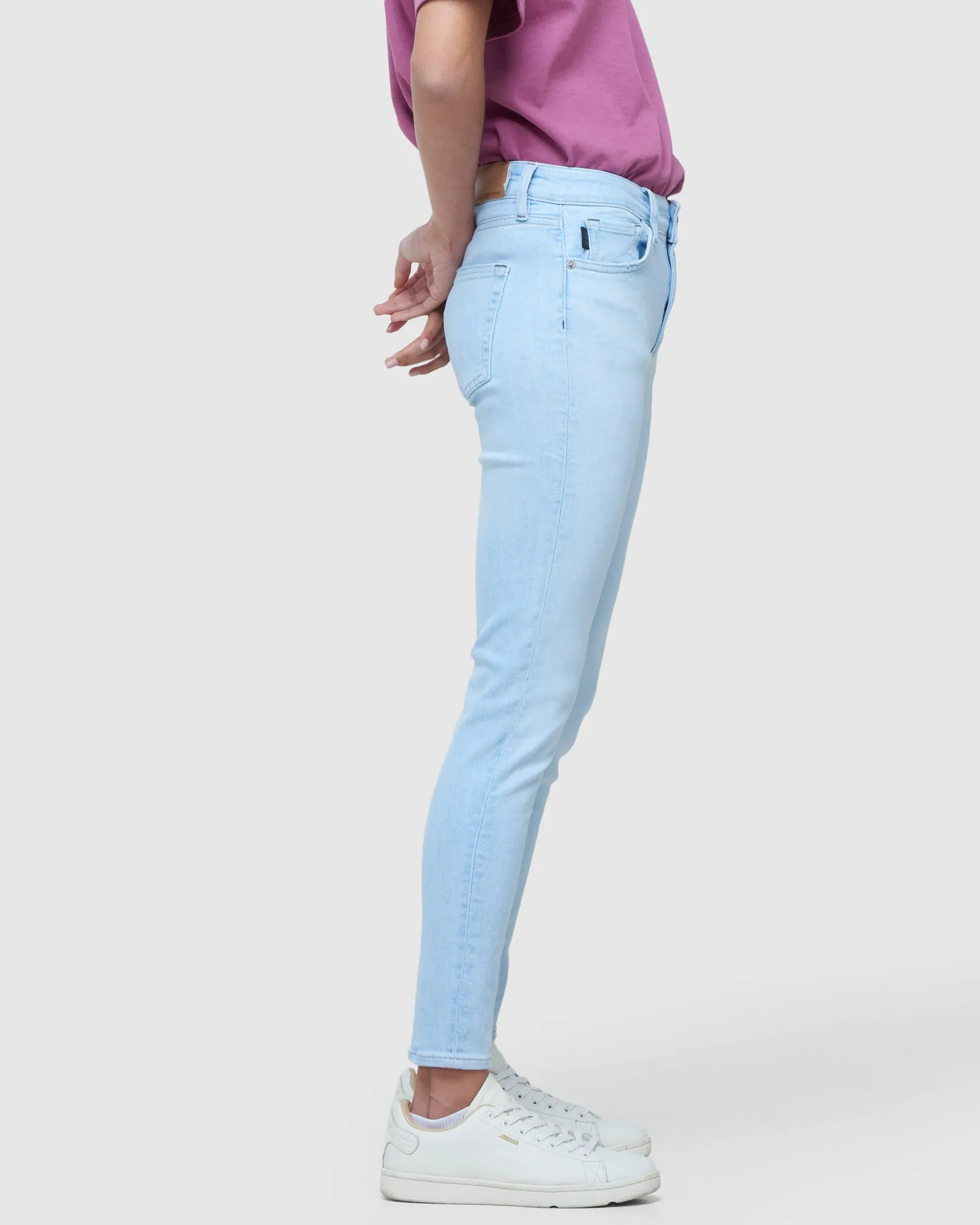 Mid Rise Skinny Jeans | Lighter Indigo Vintage