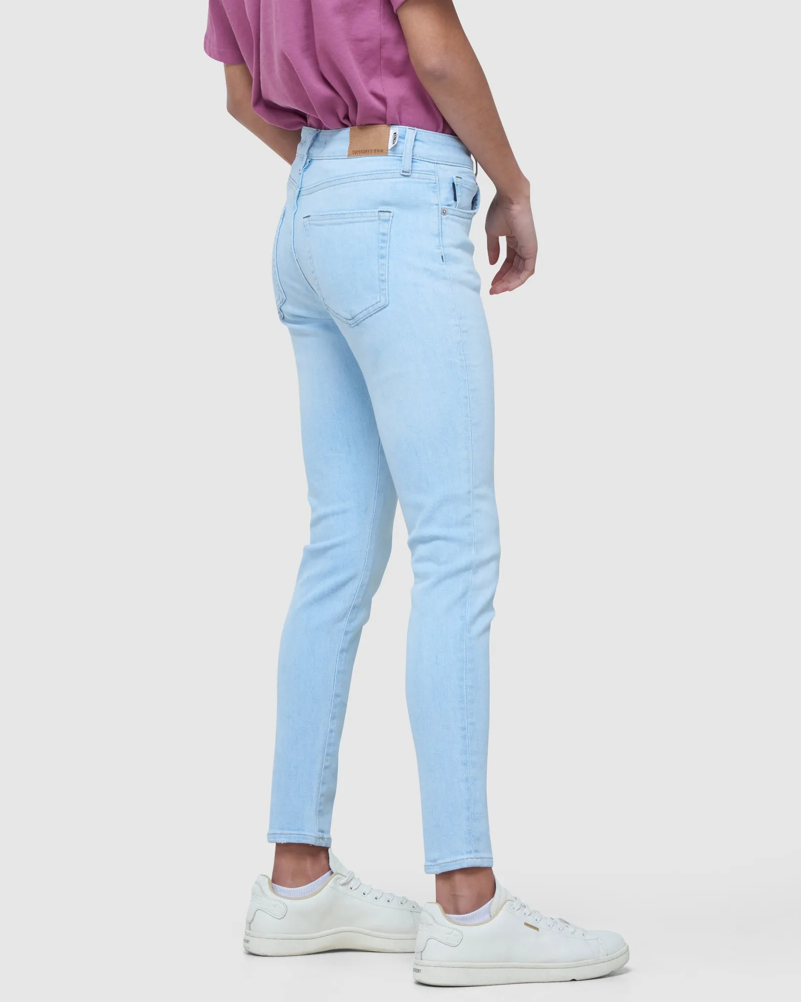 Mid Rise Skinny Jeans | Lighter Indigo Vintage