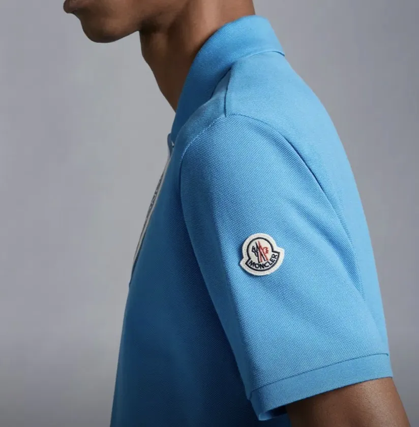 MONCLER  |Logo Motif Polo Shirt