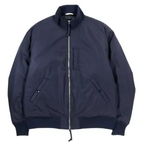 NANAMICA INSULATION VARSITY JACKET NAVY