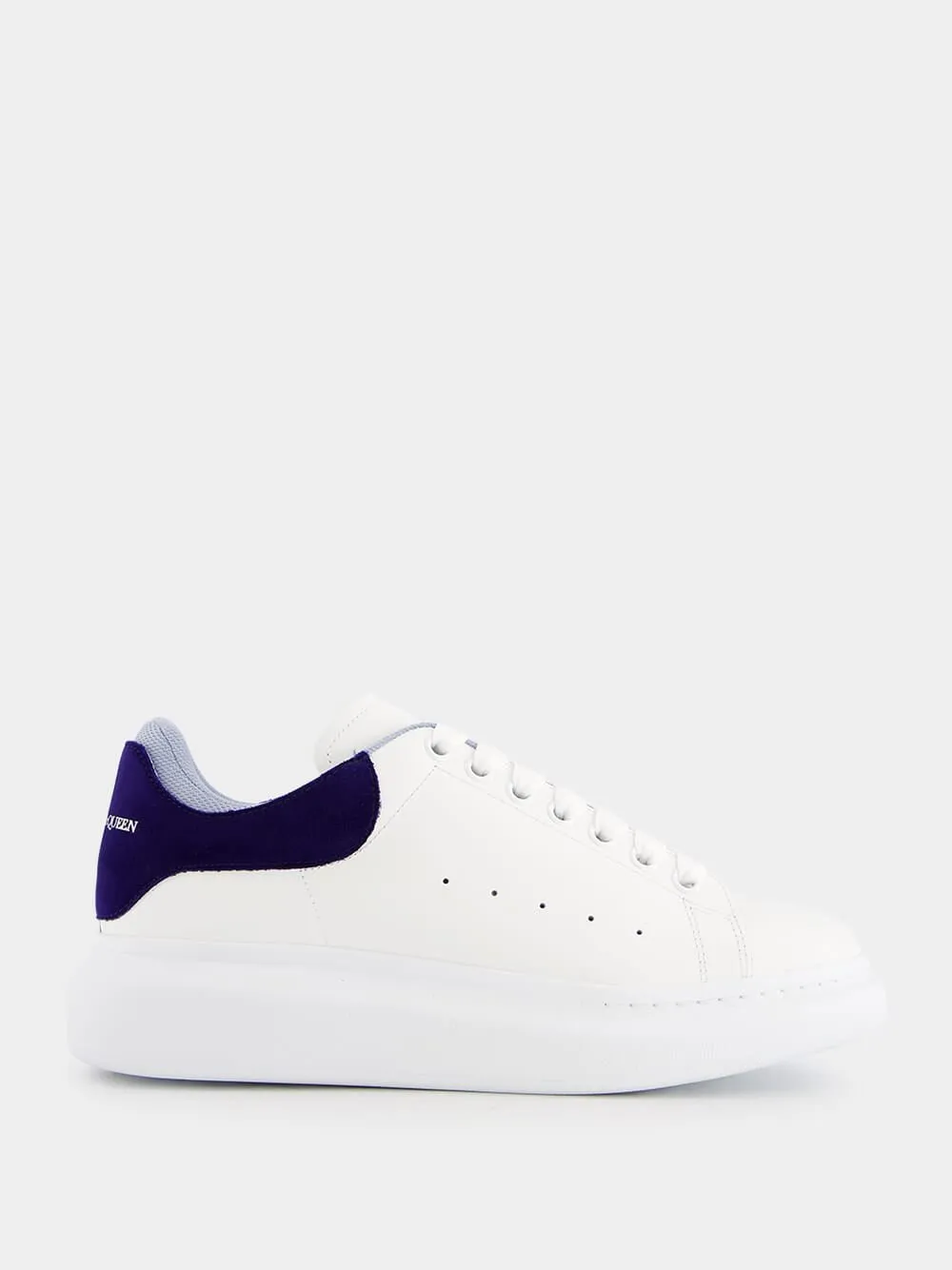 Navy Contrast Low-Top Sneakers