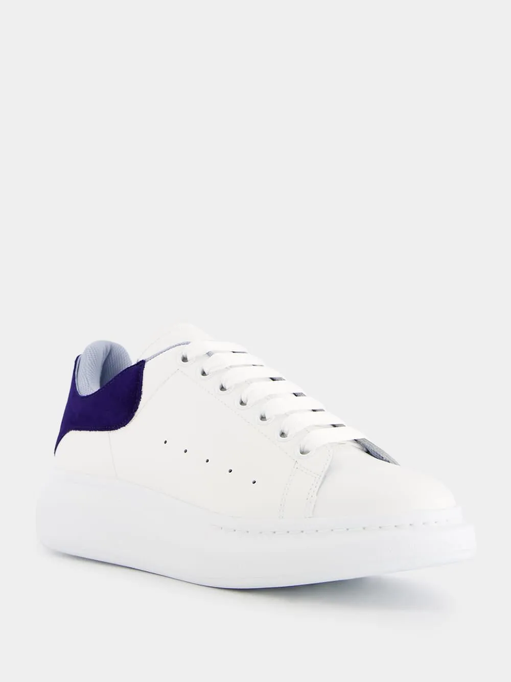 Navy Contrast Low-Top Sneakers