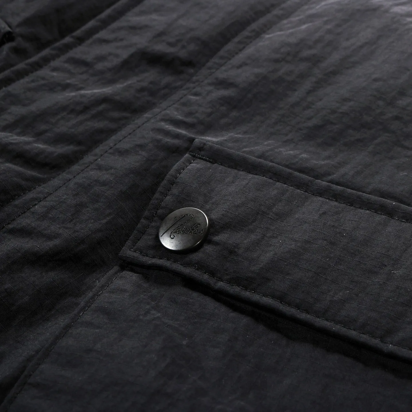 NEEDLES C.P. JACKET NYLON RIPSTOP BLACK